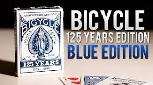 Bicycle Deck 125th Anniversary Edition Blue