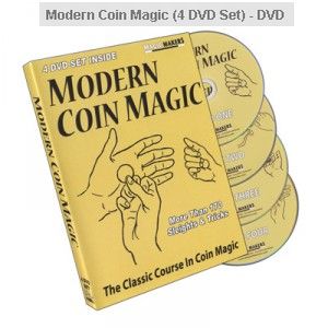 Modern Coin Magic (4 DVD Set) - DVD