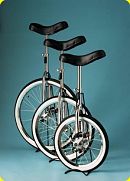 Beginners Unicycle 12"/ 20 spoke wheel.