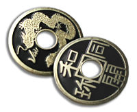 Chinese Coin (Black)