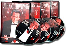 Johnny Thompson Commercial Classics of Magic - Vol 1, 2, 3,4 DVD