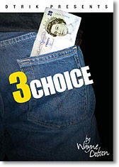3 Choice trick Wayne Dobson