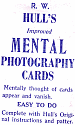 Mental Photography Cards
