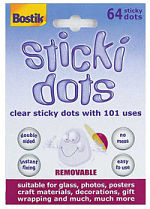 Sticky Dots (Removeable)